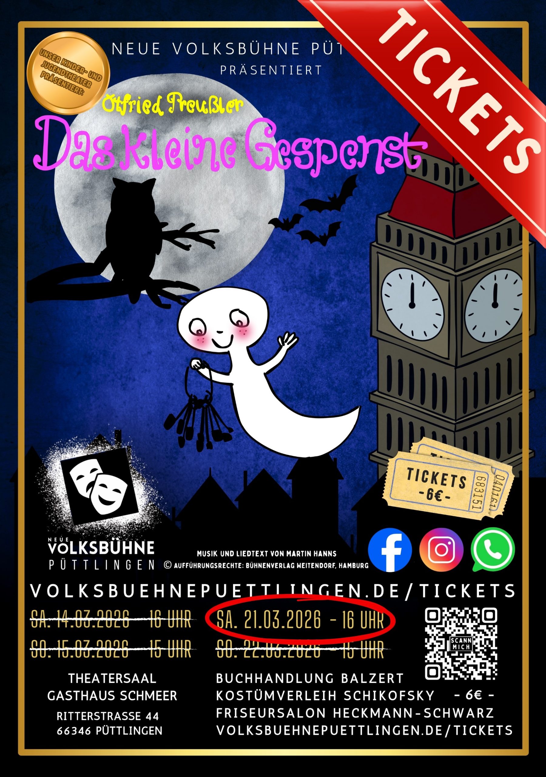 Plakate für Social Media - Plakat Instagram - Peterchens Mondfahrt 2025